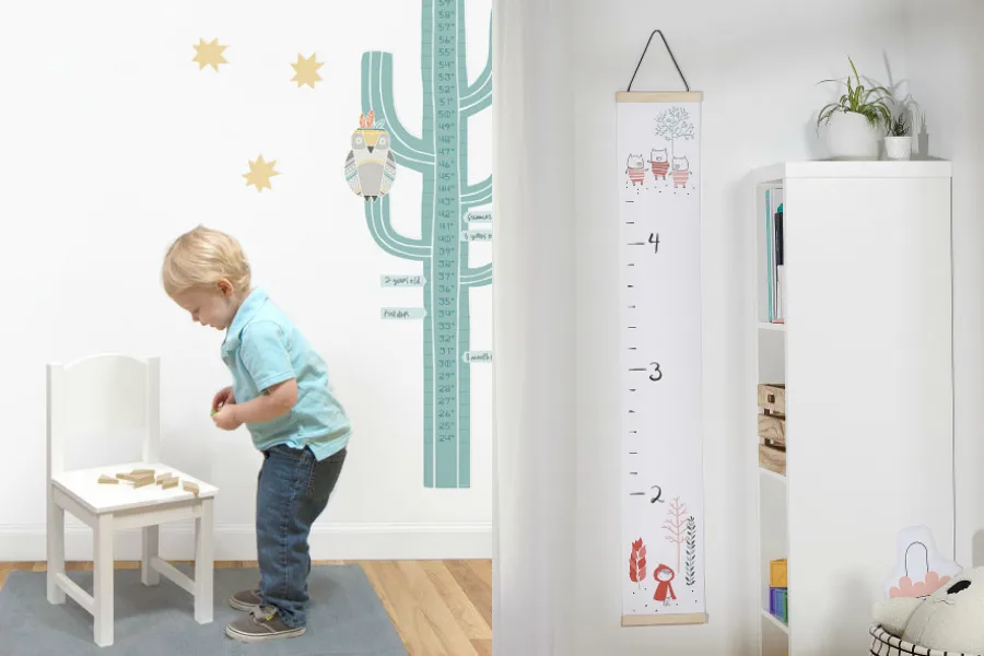 11 cool modern growth charts for kids who can’t stop, won’t stop growing