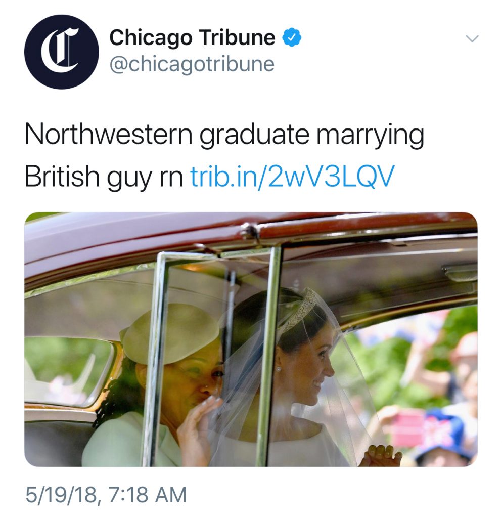 Best royal wedding tweets: Chicago Tribune