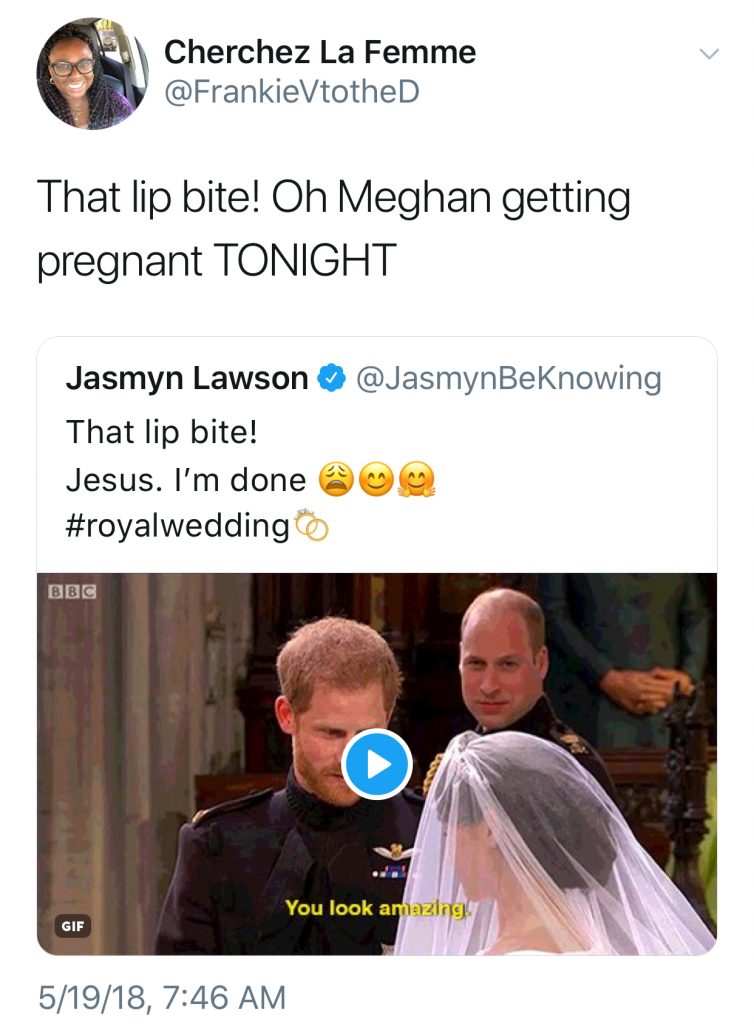 Best Royal wedding tweets: FrankieVtotheD