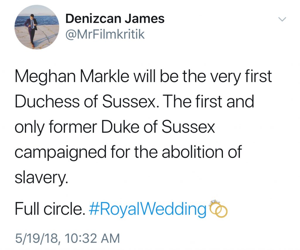 Best Royal wedding tweets: Denizcan James on the history of the Duke of Sussex