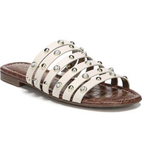 Stylish embellished slide sandals for summer, now up to 40% off!