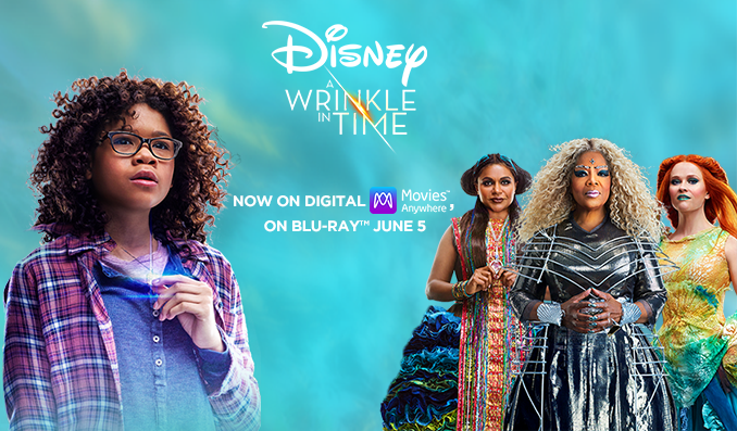 Disney's A Wrinkle in Time, now on Blu-Ray and Digital | sponsor