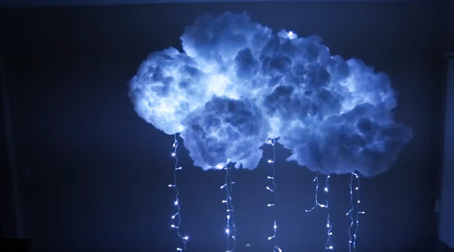 Summer DIY crafts for teens: Cloud Light from DIY Projects For Teens
