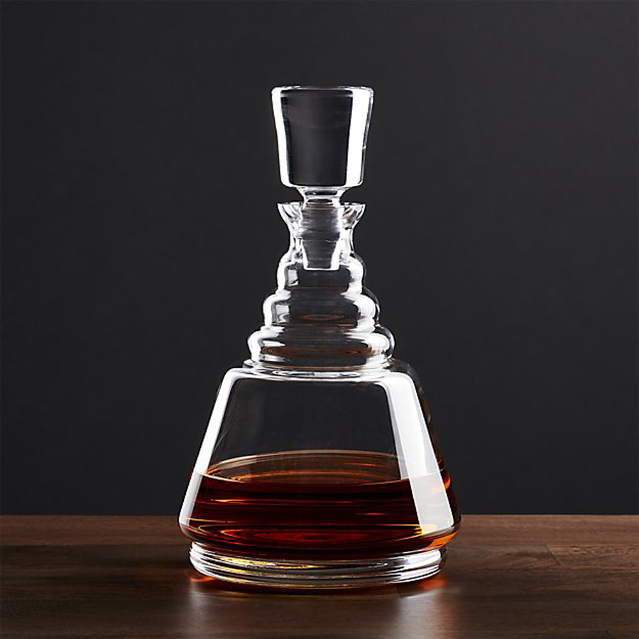 Stylish Father’s Day Gifts for His Man Cave: 1920s-style Decanter on clearance, hurry!