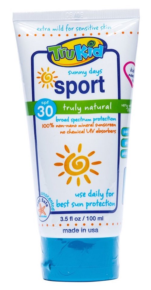Most affordable safe sunscreens for kids 2018: TruKid Sunny Days Sport