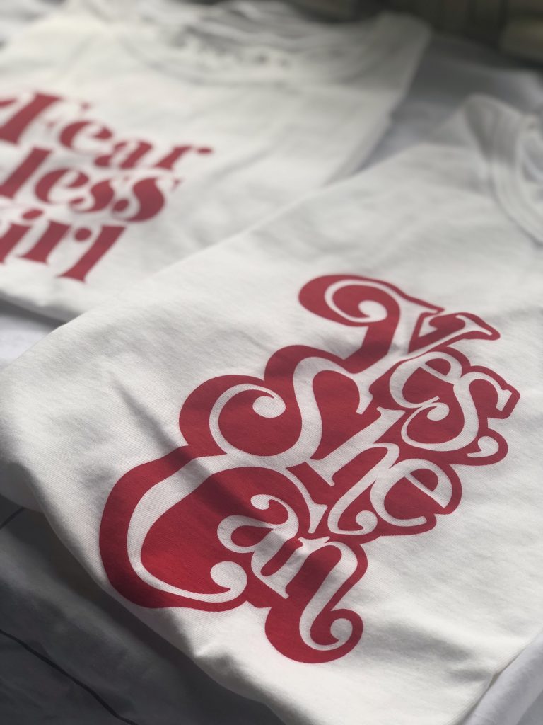 Feminist tees from woman-owned Skylar Yoo, now in kids' sizes too