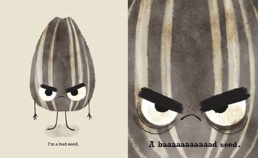 10 growth-mindset books for kids: The Bad Seed by Jory John and Pete Oswald