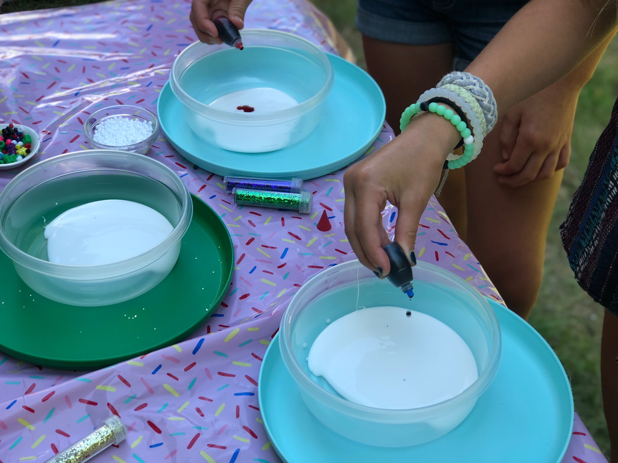 DIY Slime Party essentials: Sponsor - McCormick Food Color and Egg Dye