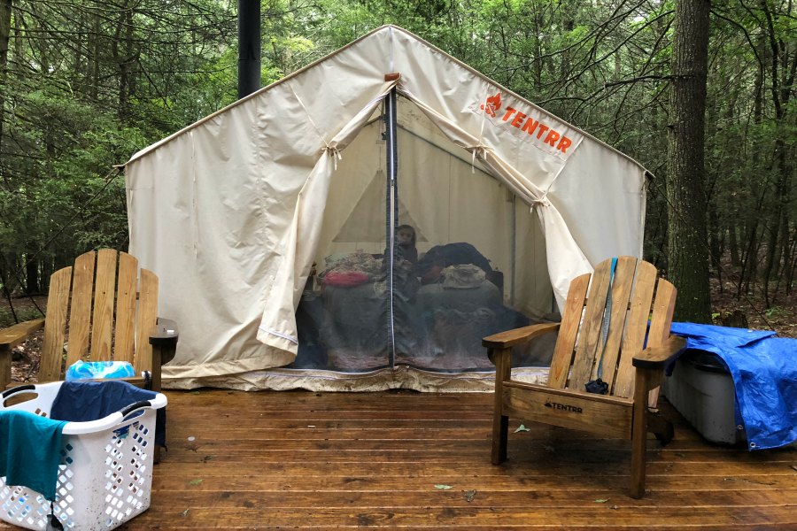 An honest review of Tentrr, the Airbnb of camping.
