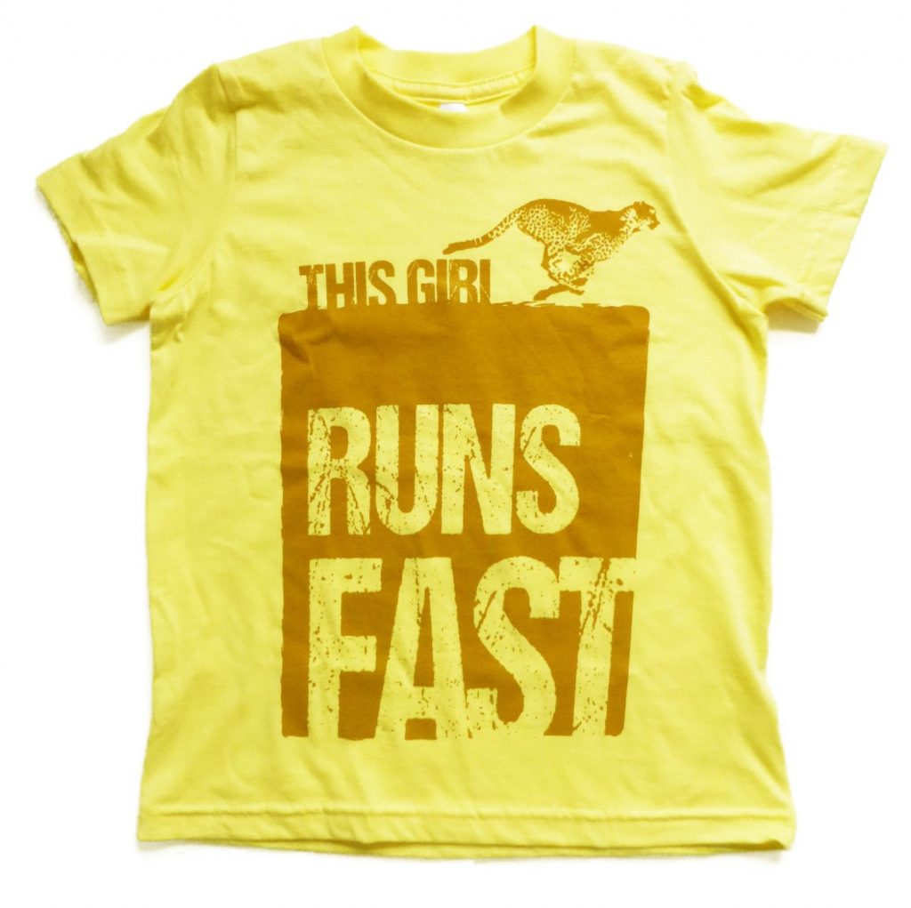 This girl runs fast tee from This Girl Tees on Etsy