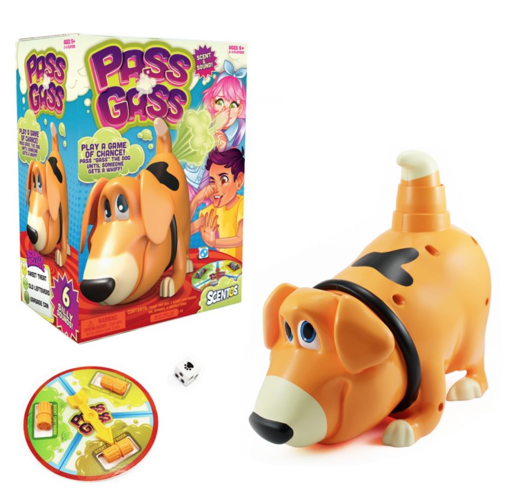 Pass Gass farting dog game: One of the new gross games that are so popular for kids right now
