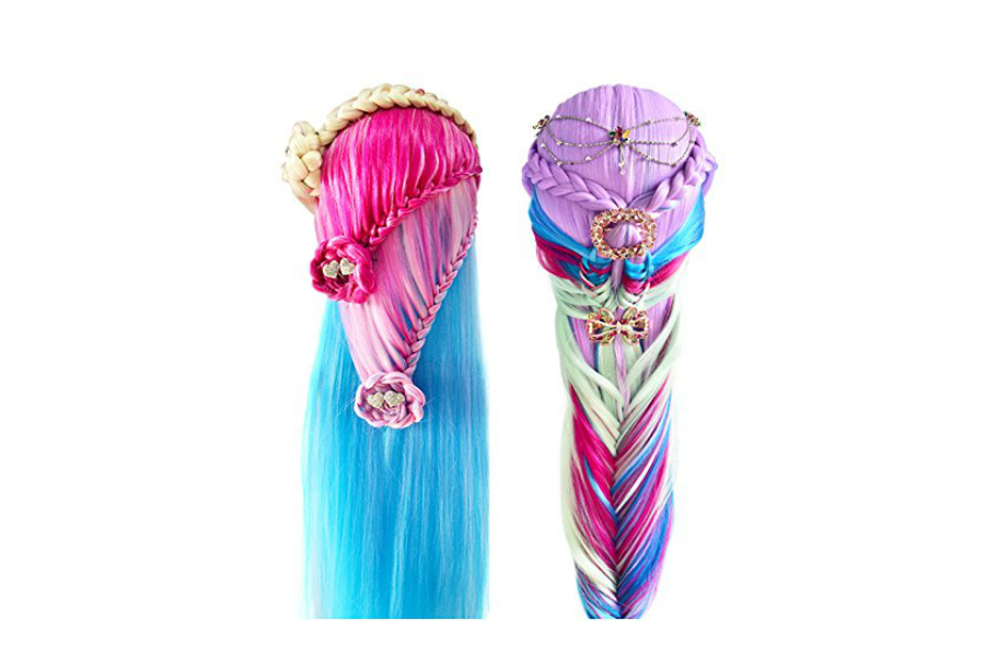 Cool gifts for tween girls: Hair braid practice mannequin head