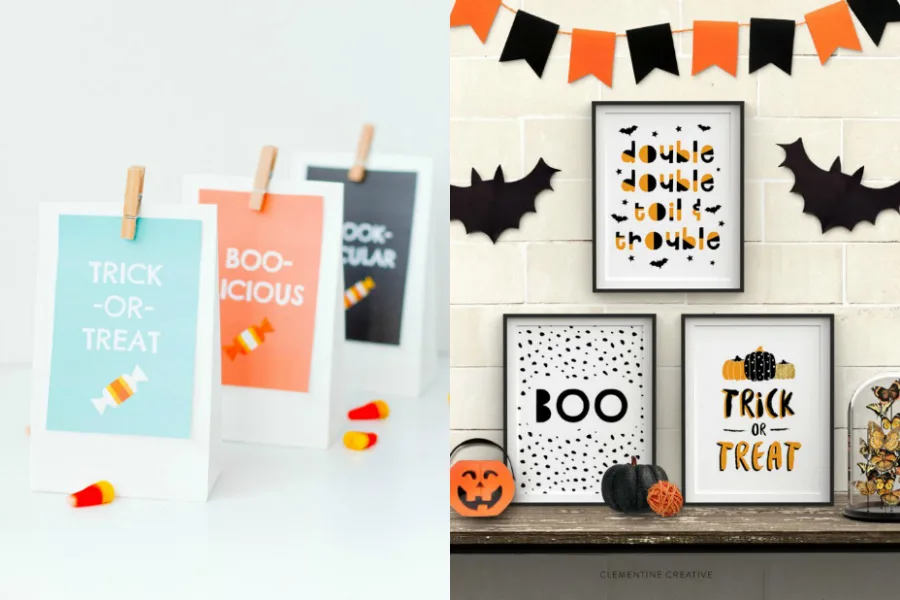 17 of our favorite kid-friendly Halloween party printables to make your bash a smash
