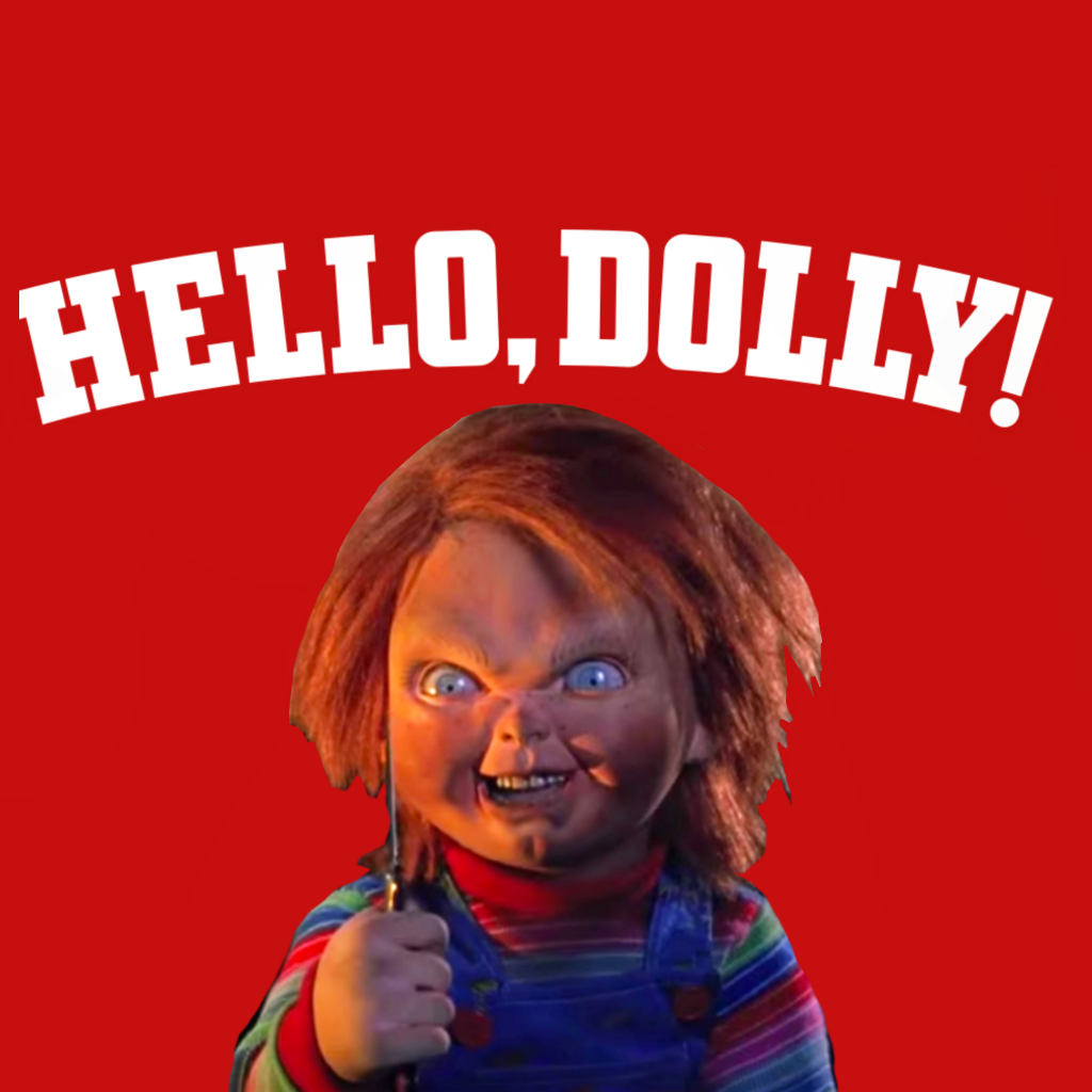 Broadway Halloween parody posters: Hello Dolly © alwaysmusicalobsessed on Instagram