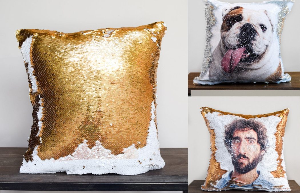 Ever wanted to see your face in sequins? Here’s your chance.