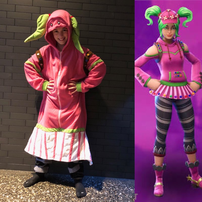 Pop culture Halloween costumes for kids: Fortnite characters at Loot Llama Designs