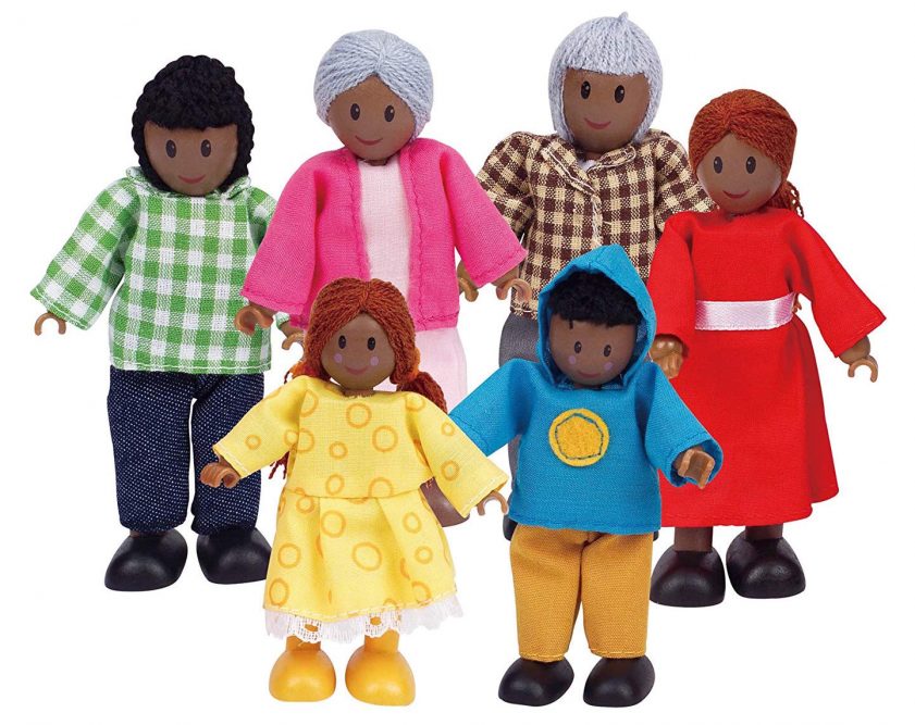 Diverse dollhouse dolls | Hape