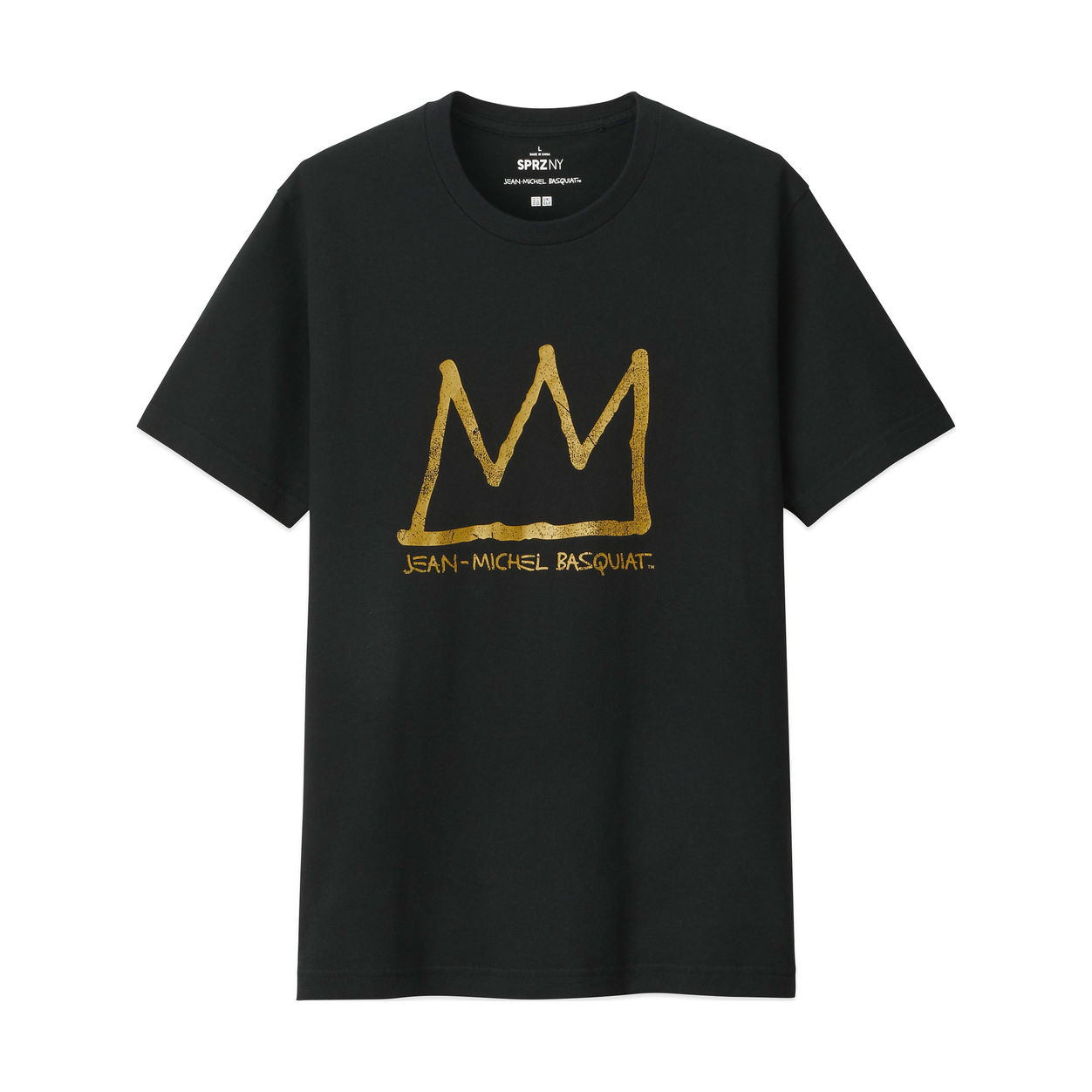 Cool affordable gifts under $15: Basquiat Crown tee from MoMA