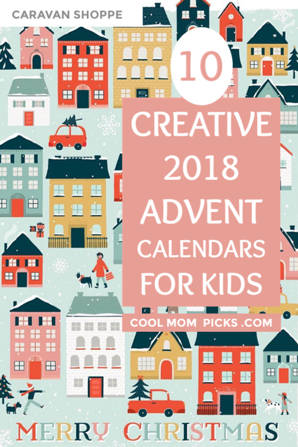 10 creative Advent calendars for kids 2018 | coolmompicks.com  | image: caravan shoppe