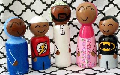 We found wonderfully diverse dollhouse dolls: Multicultural, multiracial, differently-abled and more.