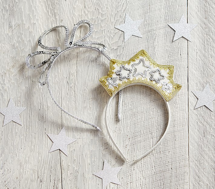 Cool kids' gifts under $15:  Dress-up crowns at Pottery Barn Kids