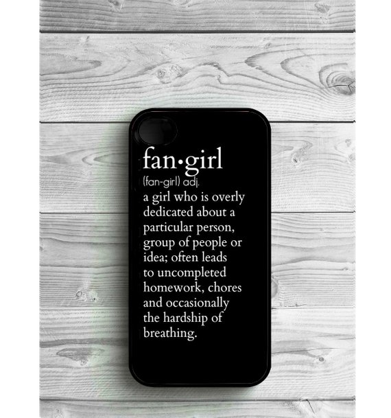 Cool kids' gifts under $15:  Fangirl definition iPhone case