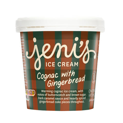 Cool affordable gifts under $15: Jeni's Cognac Gingerbread ice cream