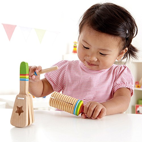 Kids gifts under $15: Hape wooden instrument set