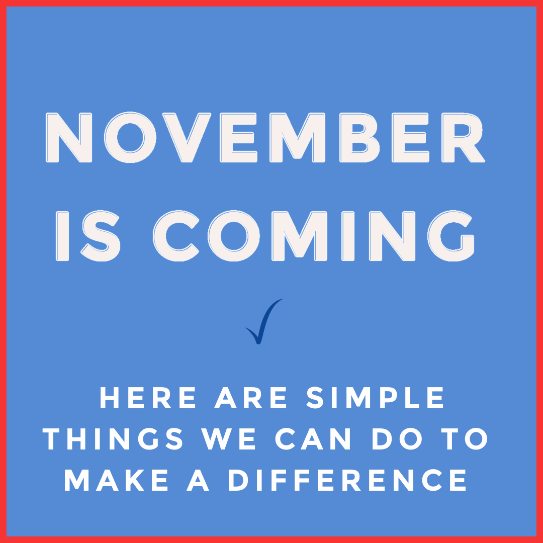 How to help with the upcoming election