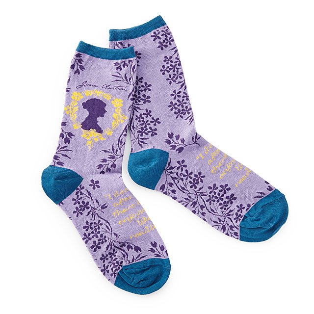 Cool affordable gifts under $15: Jane Austen socks