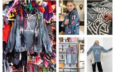 Support an amazing cause when you bid on these one-of-a-kind jean jackets from some of our favorite artists