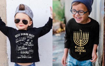 Our favorite multi-denominational kids’ holiday tees for a happy Hanukkah, merry Christmas, and joyous everything