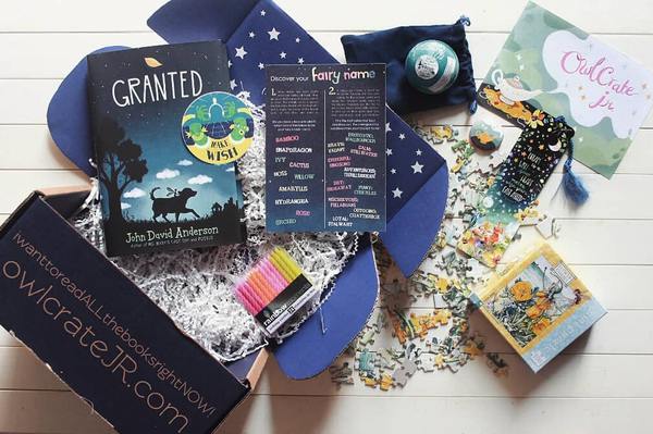 Cool gift ideas for tween girls: Owlcrate Book Subscription Box