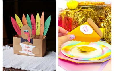 5 fun Thanksgiving crafts for kids that double as your Thanksgiving table decor