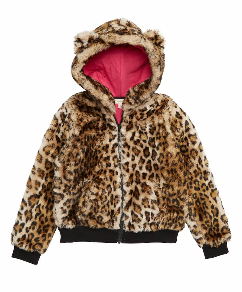 FAST TREND CLOTHING New Kids Girls Stylish Furry Eyelash Jacket Gilet Coat Age 7-11 Years 