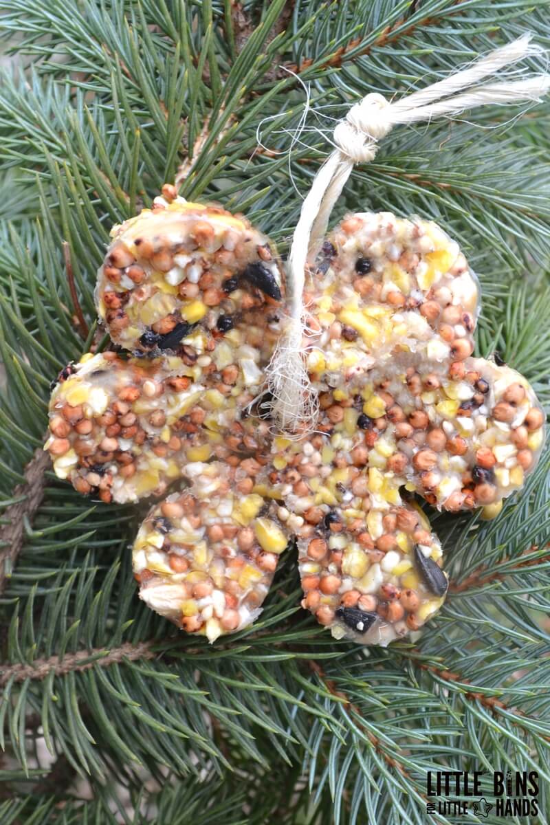 Acts of Kindness Birdseed Feeder Ornaments from Little-Bins Little Hands