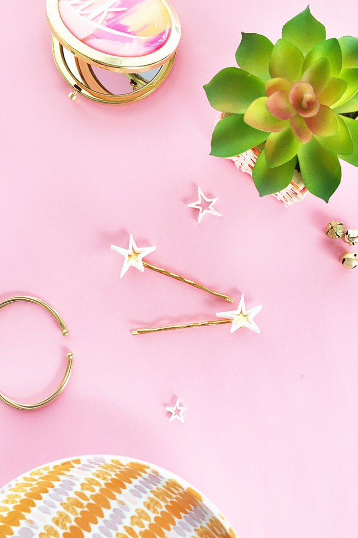 DIY Christmas gifts from the kids: Handmade hair pins at Maritza Lisa
