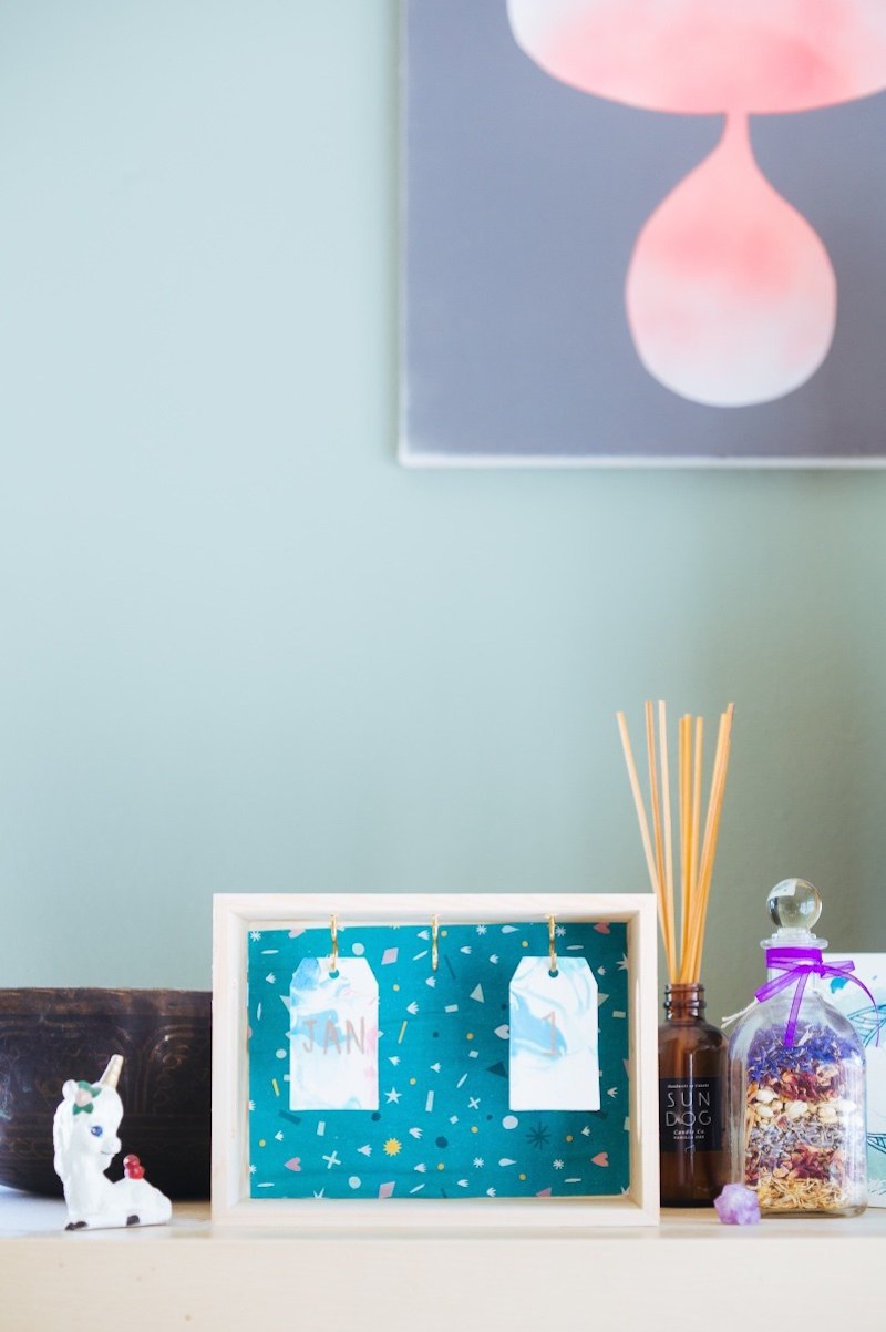 DIY Christmas gifts from the kids: Wooden perpetual calendar at Pop Shop America