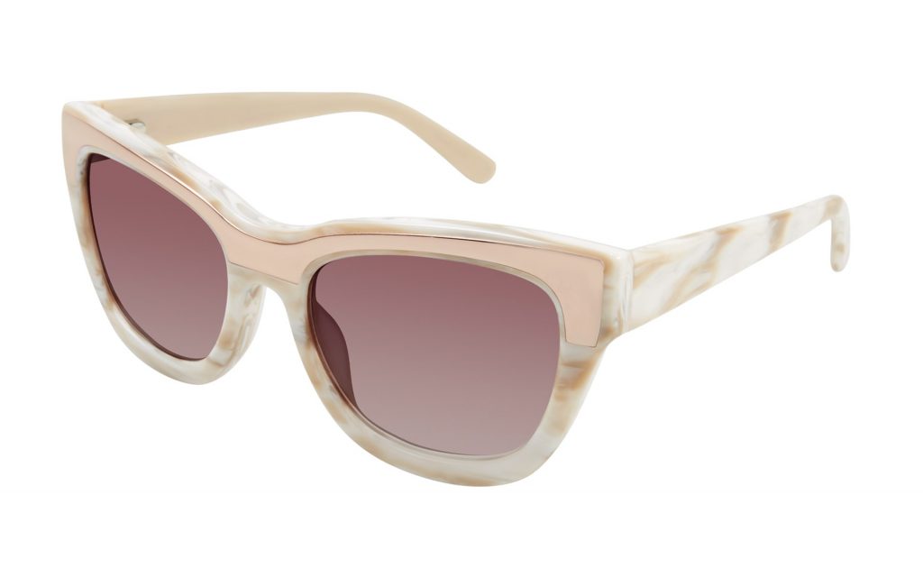 2019 eyewear trends: LAMB Paloma sunglasses are a subtle way to wear the patterned frame trend