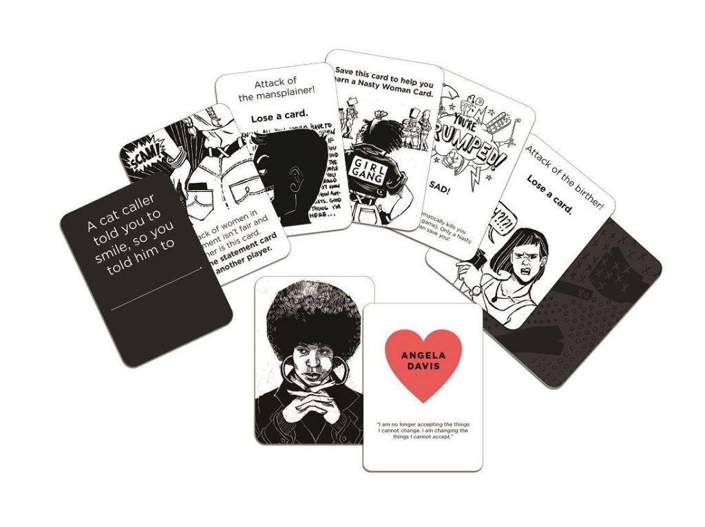 The Nasty Woman Card Game: Like Cards Against Humanity only for feminists.
