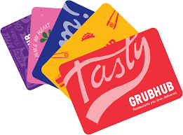 Valentine's gifts for people who hate Valentine's Day: A gift card to Grub Hub or Seamless so you can avoid the overpriced Vday restaurant dinner