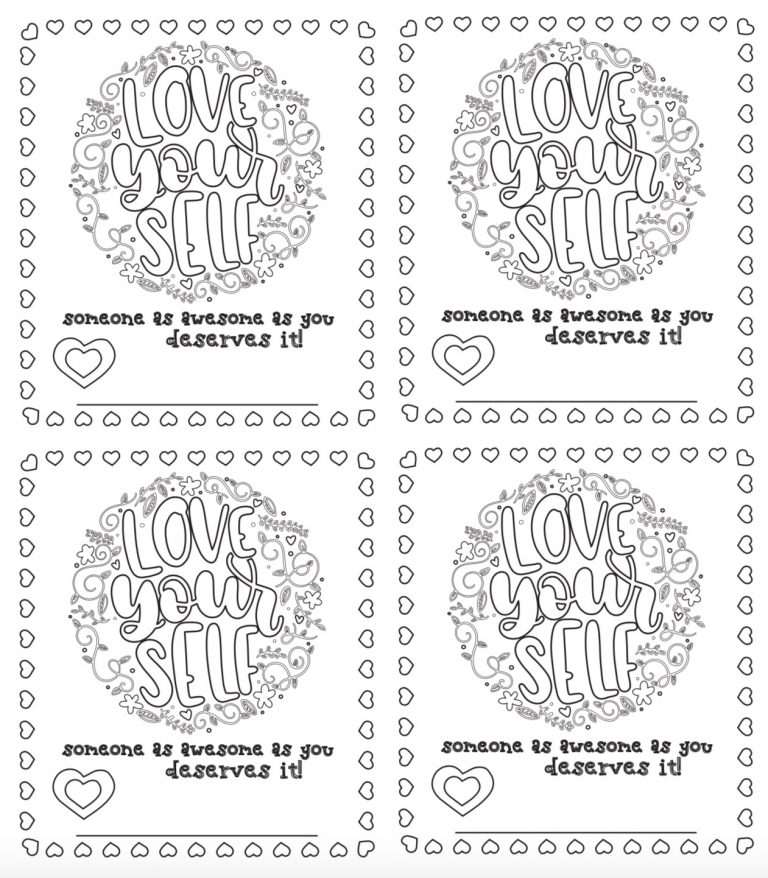 6 free printable, color-your-own Valentines that make the perfect party ...