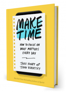 How to make more time for the things you love, with author Jake Knapp