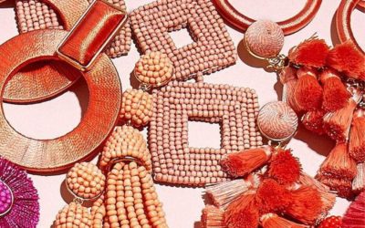 Cute coral earrings: An easy, affordable way to wear Pantone’s color of the year