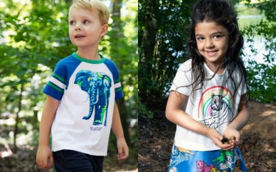 The new clothing line that lets kids protect endangered species in style.