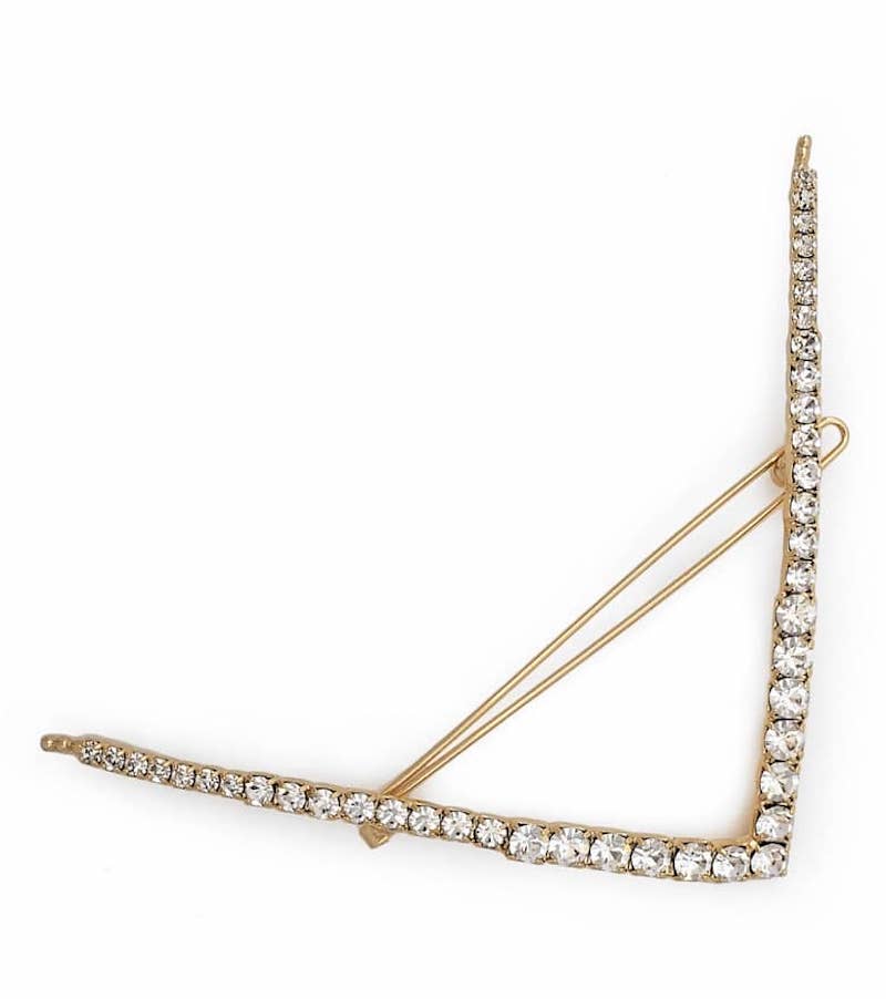 Cool barrettes for adults: Crystal barrette by Lelet NY