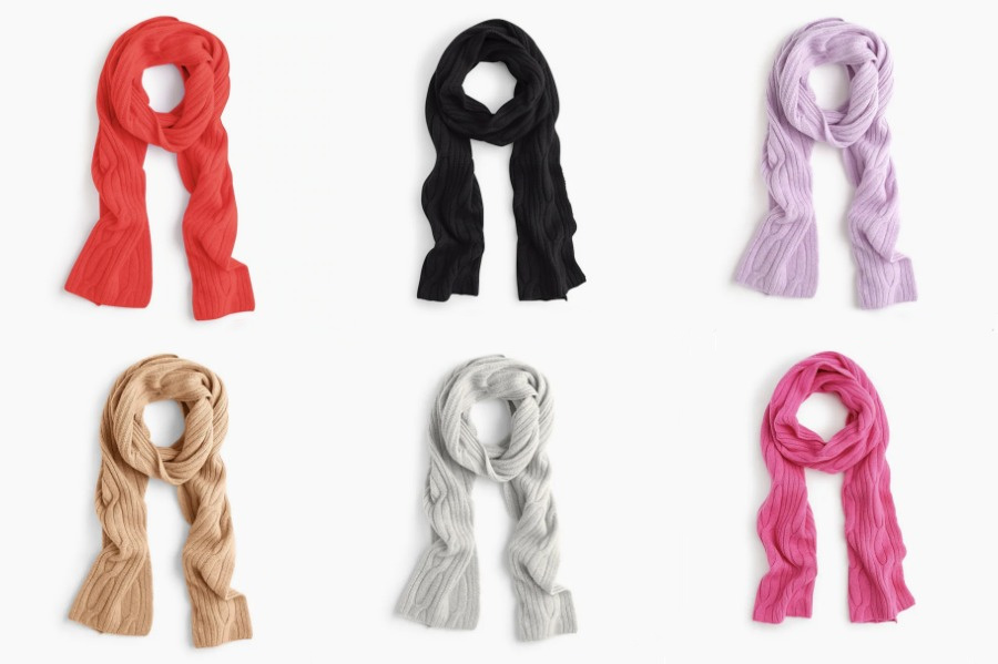 I found the absolute perfect cashmere scarf and it’s now on sale too