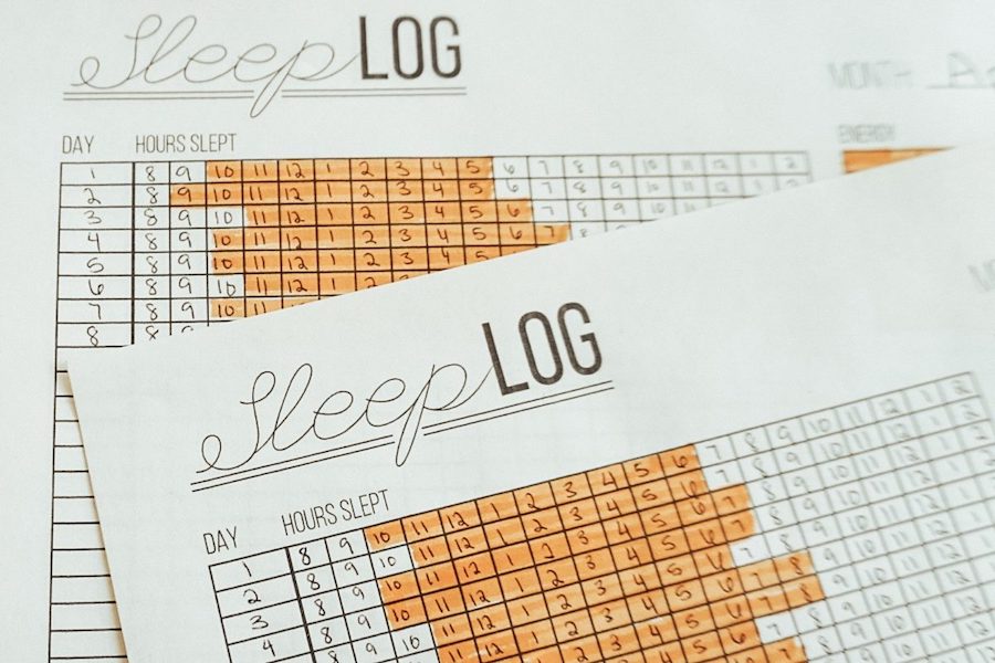 3 great printable sleep logs: A sleep and energy tracker at The Front Door by Furniture Row