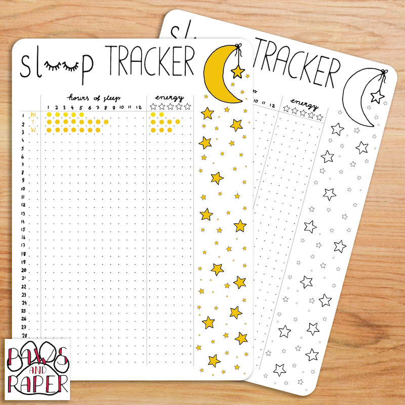 3 Great Printable Sleep Logs Because We ll Try Anything You Know 