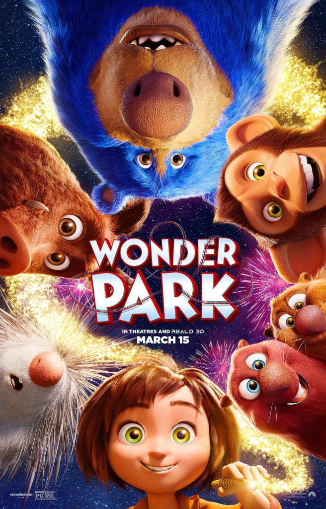 Wonder Park: The new animated film starring Jennifer Garner, Matthew Broderick, Mila Kunis, Kenan Thompson, Ken Jeong, John Oliver and more: Coming to theaters March 15 | sponsor